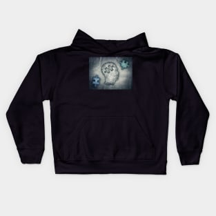 Puzzle Head Brainstorm Kids Hoodie